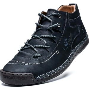 Alcubieree "5" Mens 13 US Ankle Chukka Boots Leather Hiking Sport Athleisure